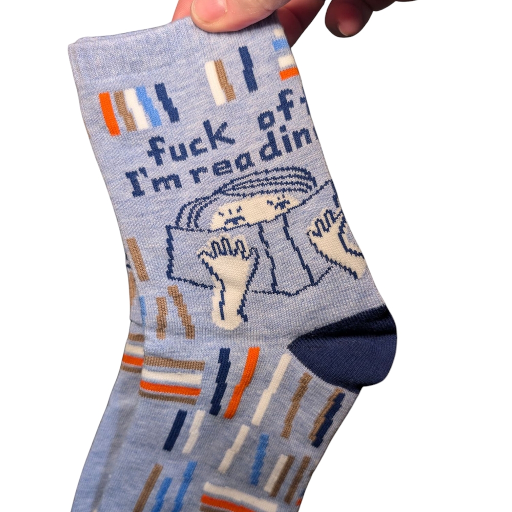 Blue Novelty Socks - Picture 4 of 4